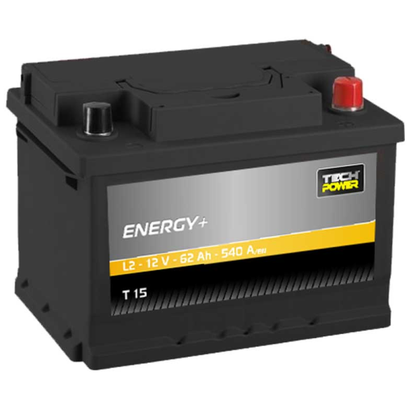 Batterie 12V 62Ah Tech Power Energy+ -  - Ihr wassersport-handel