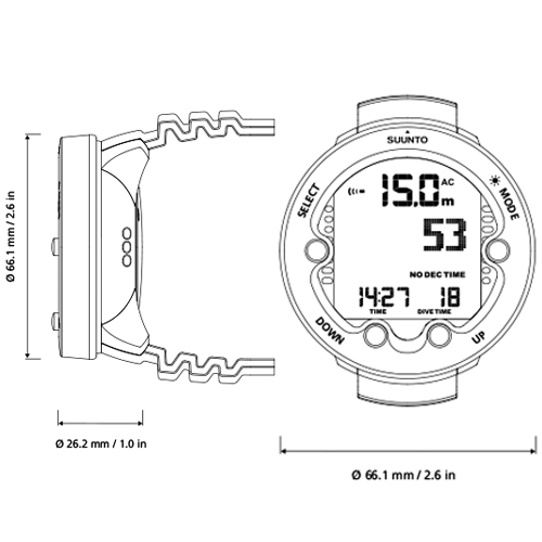 SUUNTO(スント) ZOOP NOVO LIME (ズープ ノボ ライム) - ファッション